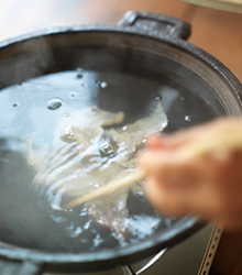 ふぐしゃぶ写真